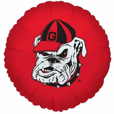 SS COLLECTIBLES Mayflower  Georgia Bulldogs Foil Balloon - Red - 11in. SS3343512